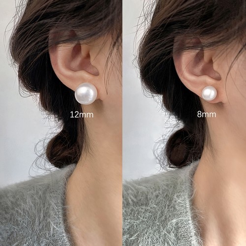 气质网红耳饰珍珠耳钉银针