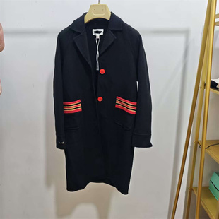 羊毛混纺大衣VDHIW8202Z吊牌价999三等品 女童童装 160码 雅莹正品
