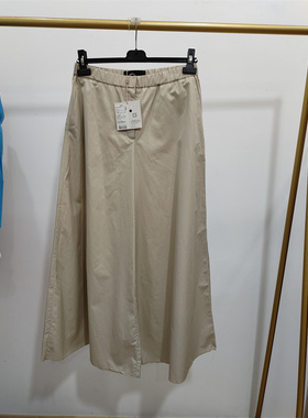 雅斓名店Les Copains(莱.卡门)意大利高阔腿裤裙子CWDPc6143a