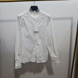 女童蕾丝相拼精美长袖 160 童装 雅莹专柜正品 衬衣VDFAZG202a 165码