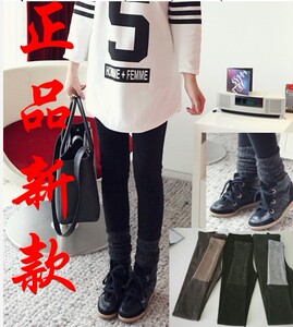孕妇装新款 时尚大方 针织小腿孕妇打底裤