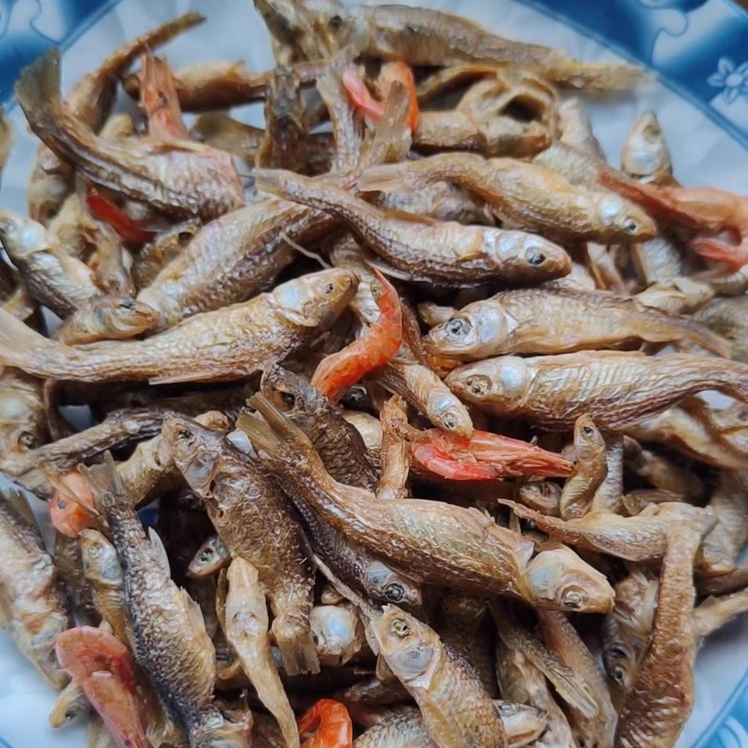湖南衡阳野生小河鱼干鱼嫩子小杂鱼干农家淡水鱼干货小河虾小鱼仔