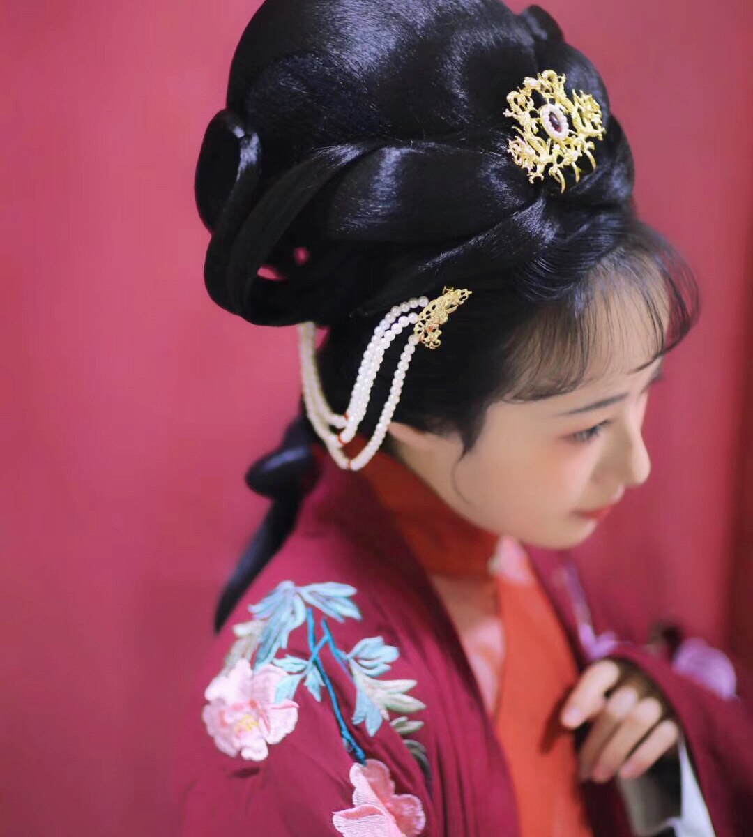 明制妆容珍珠,明制汉服妆容图片,明制汉服妆容特点(第10页)_大山谷图库