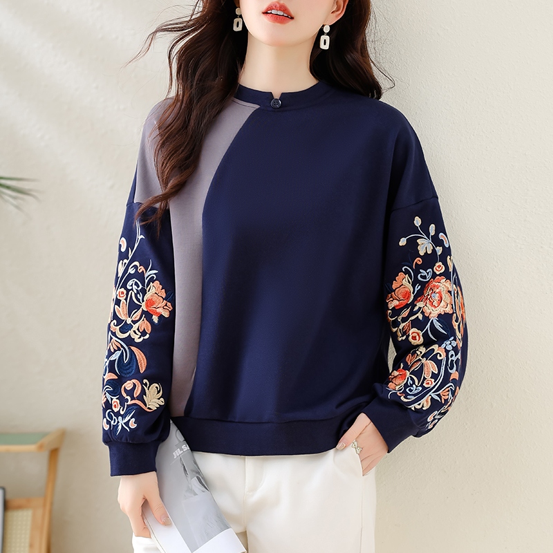 大码女装风百搭宽松卫衣2025新款早秋时尚洋气上衣,女装大码女装,衣嘉衣服饰 大码女装风百搭宽松卫衣2025新款早秋时尚洋气上衣,女装大码女装,衣嘉衣服饰