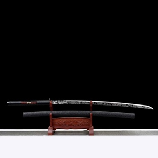 龙泉刀剑一体龙骨锻打高猛钢苗刀戚家刀长刀武术影视道具未开刃