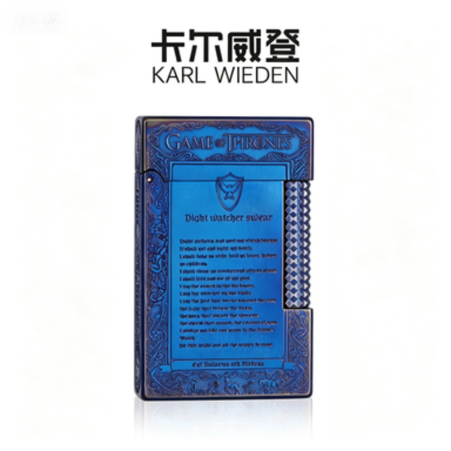 KW卡尔威登朗声充气打火机烤蓝冰与火送男友生日礼物朗声商务男生