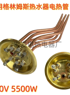 格林姆斯储水式电热水器适用电加热管GS6-55G型号发热管220V5500W