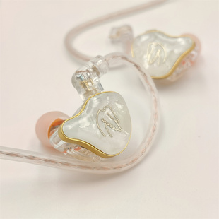 洛可可白 法式 耳机有线高颜值idol监听级耳返 失落天使 DIRTYROSE