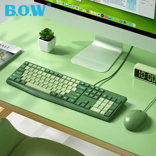 BOW航世有线键盘外接笔记本电脑