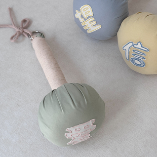 two miles艾草养生锤按摩棒锤肩敲打棒艾叶锤艾灸锤经络拍按摩锤