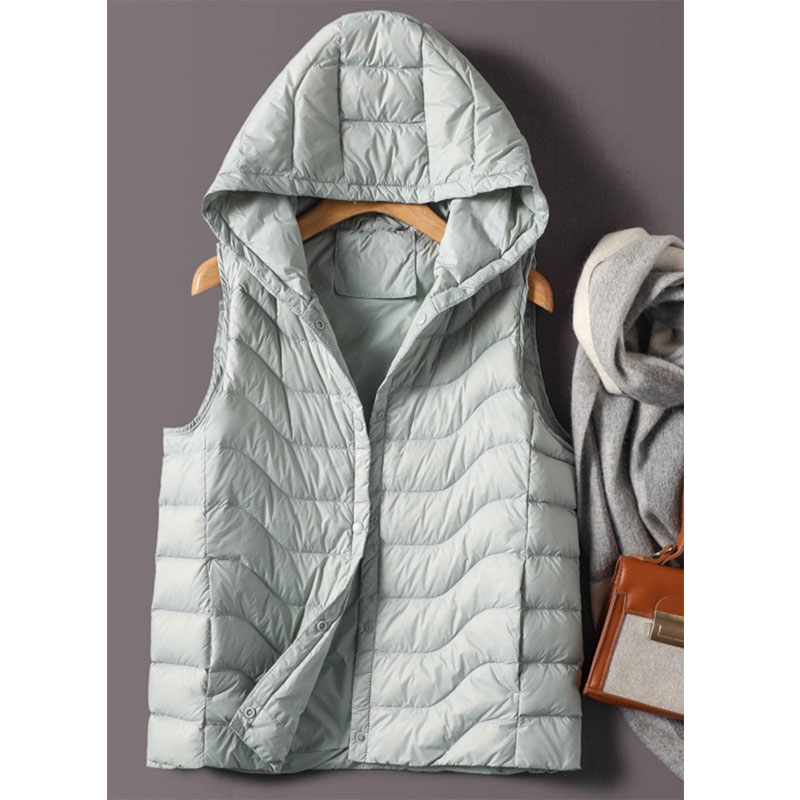 轻便无袖马甲棉衣外套女冬季新款显瘦棉衣连帽马夹背心~清仓福利