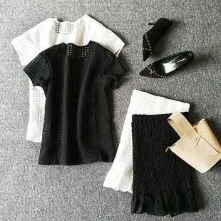 女装 大码 春夏季 时尚 1210 深依度2023春夏装 上衣半身裙套裙女 新款