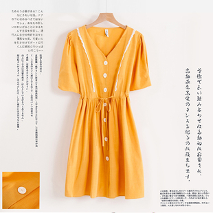 深依度2023夏装新款大码女装夏季时尚优雅短袖连衣裙  2016 FK-W