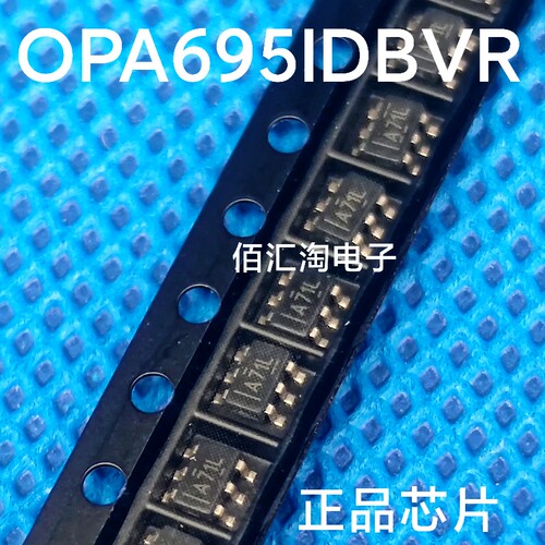 全新 OPA695  OPA695IDBVR 进口正品 运算放大器 封装SOT23-6