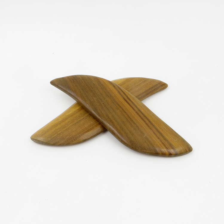 正品越南香木叶形刮痧板天然木质