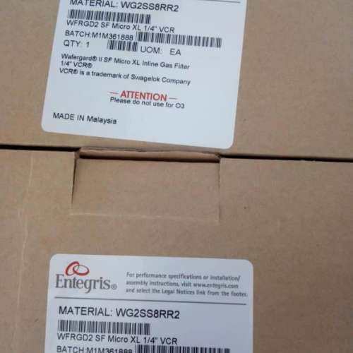 美国Entegris英特格过滤器WG2SS8RR2全新现货