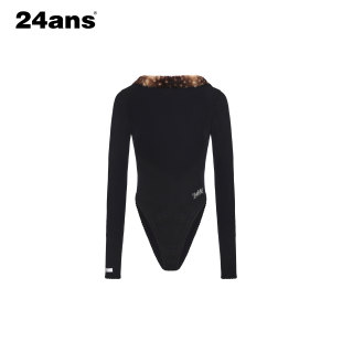 24ANS 毛毛拼接连体衣 LTD