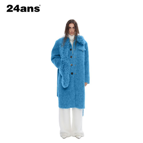 24ansBlue/GreyWoolencoat