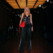 24ans 迪丽热巴同款 挂脖印花不对称可调节透气球衣吊带背心