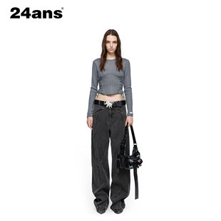 24ANS 漏脐打底针织 LTD仍坚持将辣妹风主流化