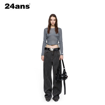 24ANS LTD仍坚持将辣妹风主流化 | 漏脐打底针织