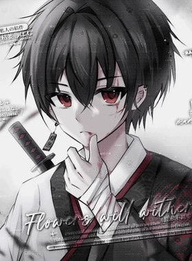 灰色的弦第二期扭蛋原创头像 未流 动漫 高清无水印 标价17张