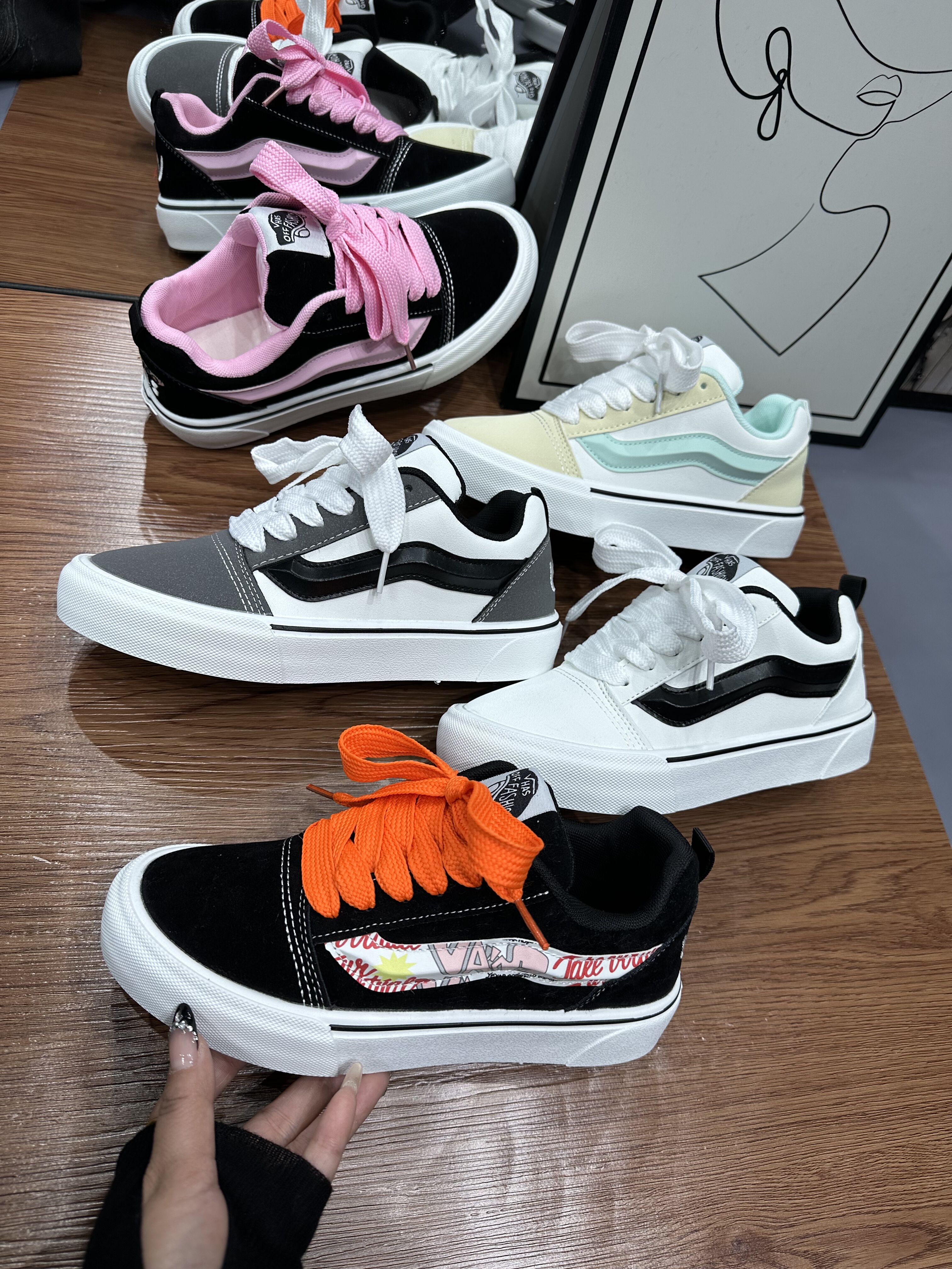 新款男女款时尚百搭休闲舒适户外透气舒适潮流滑板鞋情侣款帆布鞋,女鞋,休闲板鞋,淘宝优惠券,粉丝福利购,淘宝优惠卷