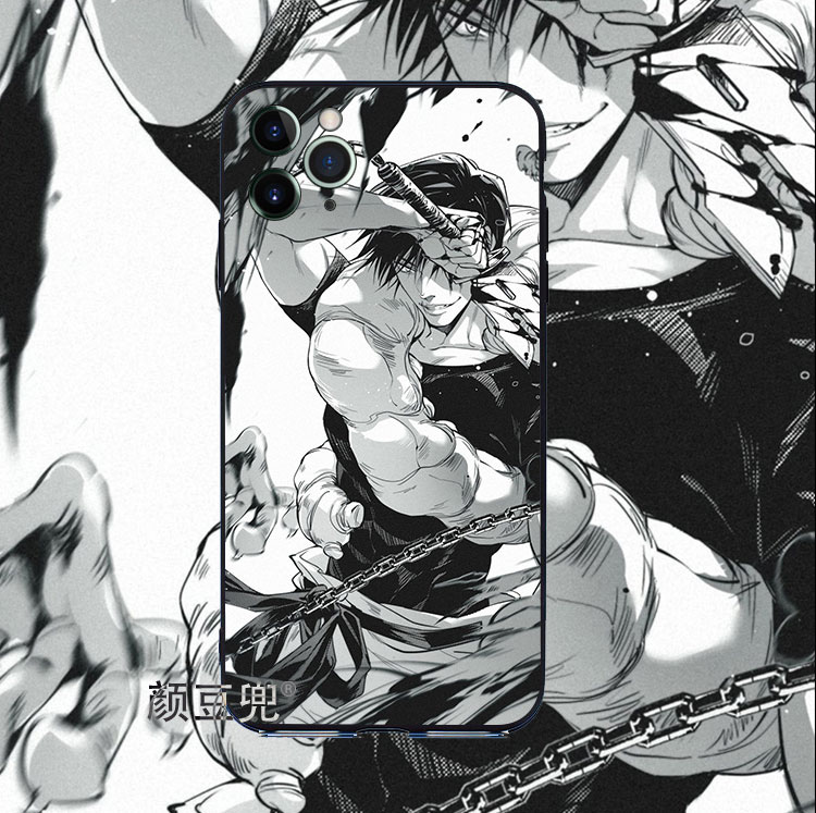 咒术回战 伏黑甚尔手机壳iphone13pro适用12P苹果15xsmaxr红米K50pro一加11小米14pro荣耀IQOO11防摔mate60p