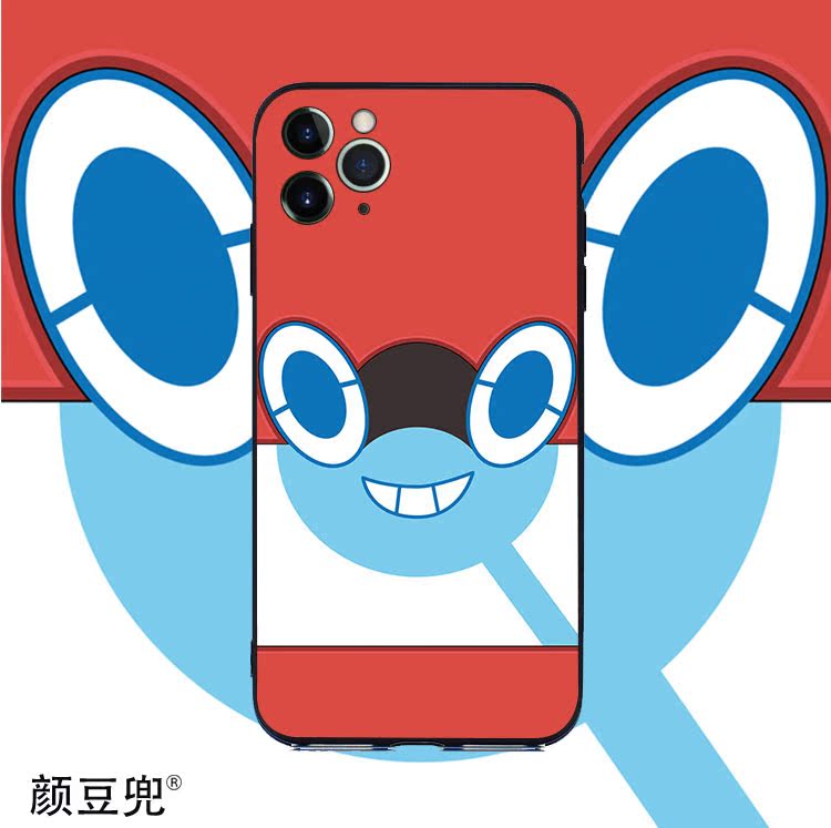 洛托姆像素风宝可梦硅胶玻璃壳手机壳适用苹果iphone 11 12 13 14 pro