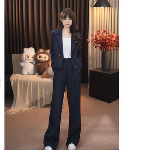 【金金宠粉】珩绣2026春季高定时尚西装套装显瘦气质两件套A30063