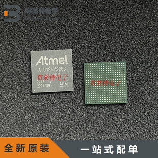 ATMEL原装正品 AT91SAM9263B-CU-100 BGA-324 微处理器 MPU单片机