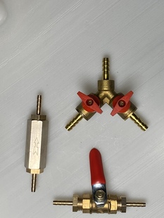 柴暖配件大全油管阀门开关三通直通驻车加热器燃油暖风机逆止阀