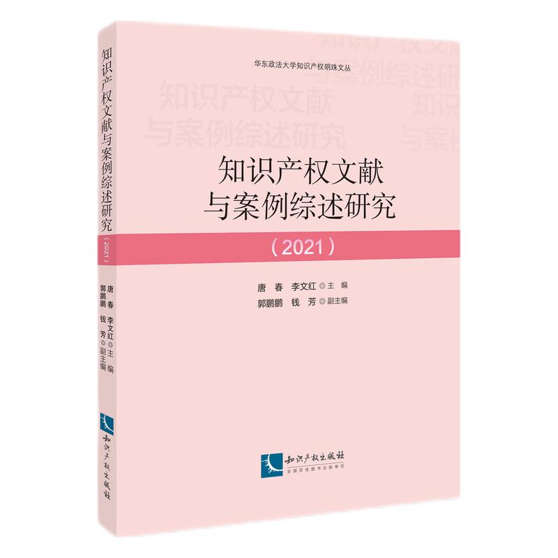 正版2021新书 知识产权文献与案例综述研究（2021）唐春 李文红 知识产权出版社9787513076494