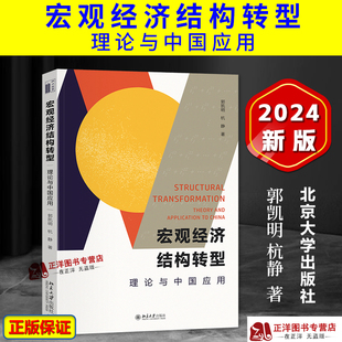 正版2024新书 宏观经济结构转型 理论与中国应用 郭凯明 杭静 北京大学出版社9787301355206
