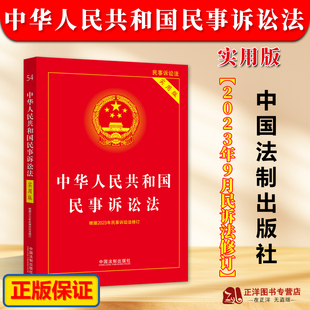 现货2024中华人民共和国民事诉讼法实用版 中国法制出版 社 新民诉法新司法解释民事诉讼法条文理解与适用民事诉讼法法律法规