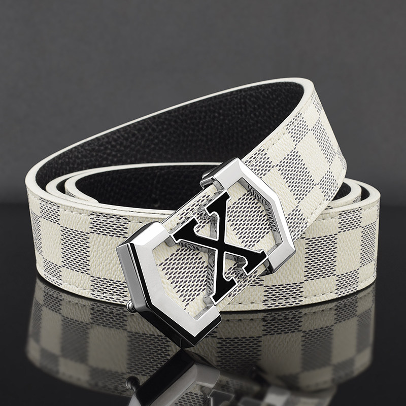 鲧禹男士头层牛皮锌合金