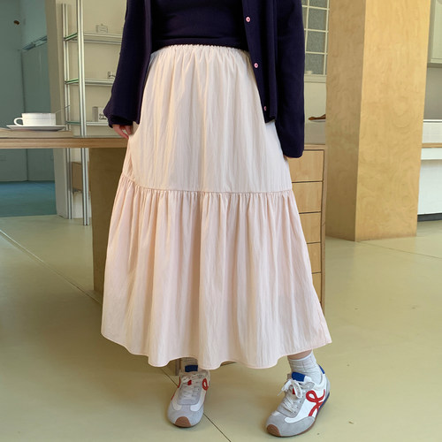 YUZI鱼子秋粉连衣裙浪漫氛围