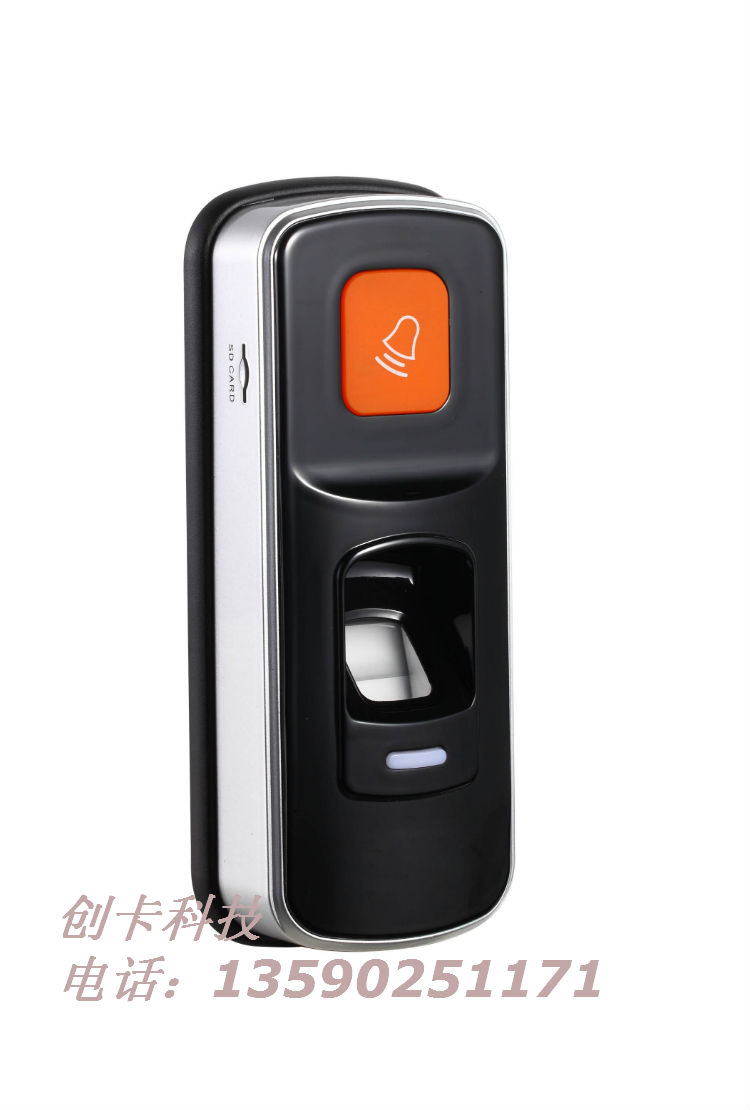 X660指纹门禁机不联网指纹门禁一体机指纹读头刷卡机带铃