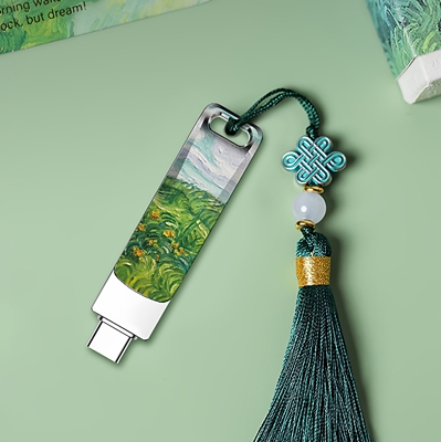 台电正品U盘礼盒typec双头128g手机电脑两用定制刻字教师专用