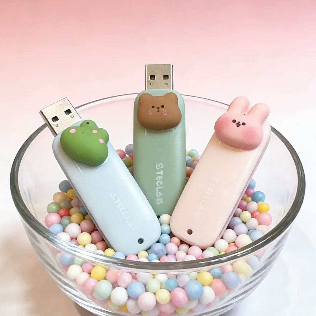 台电u盘可爱女生创意32g刻字定制logo卡通正品优盘学生萌个性