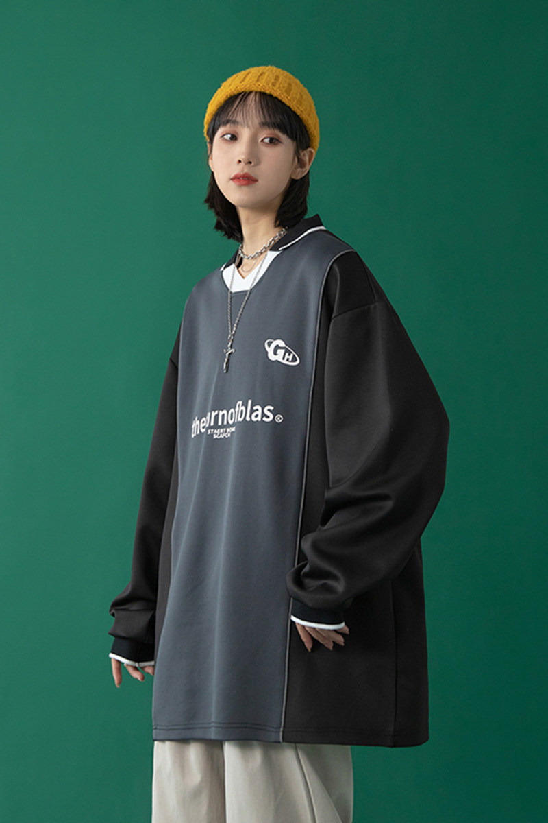 春季热卖韩版潮牌宽松卫衣套头男女bf男友风外套潮HY05T,男装卫衣,电商A102B