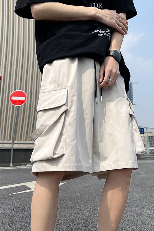 大口袋设计工装裤美式潮牌速干裤时尚潮流宽松休闲裤K533TP30控49,男装休闲裤,电商A102B