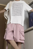 美式高街潮流松紧腰休闲裤大口袋设计潮牌工装速干裤K533TP30控49，男装休闲裤，电商A102B