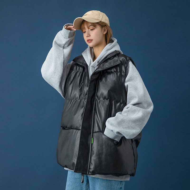 Cotton vest men's loose and handsome cotton waistcoat