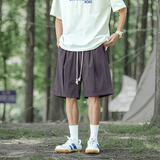 夏季薄款日系短裤男士潮流牌宽松男生休闲运动五分K317TP35控58，男装牛仔裤，电商A102B