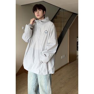 日系cityboy机能风夹克户外防晒衣薄款冲锋衣外套HY335TP45控68图片
