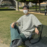 休闲百搭款小香风打底T恤衫圆领透气舒适纹理短袖HY541P45控68，男装T恤，电商A102B