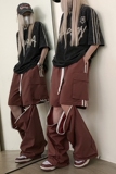 美式高街vibe简约休闲裤青春校园风运动可拆卸五分裤K545TP48控78，男装牛仔裤，电商A102B