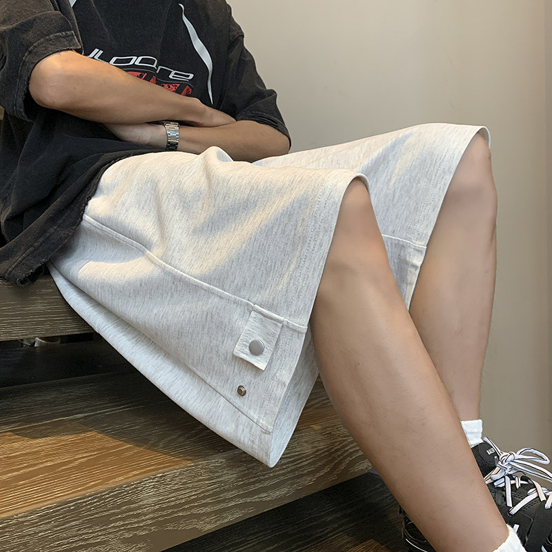 针织短裤舒适面料薄款短裤简约百搭休闲裤男女同款K546TP30控49,男装休闲裤,电商A102B