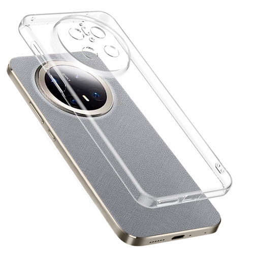 适用华为mate70手机壳mate70pro保护壳mate70pro+新款透明硅胶后软壳魅特neta70防摔简约女男款全包大孔后壳